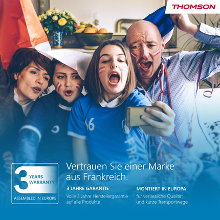 Thomson 40-tolline (101 cm) LED Full HD nutikas Android-teler, Google Assistant, WiFi, Dolby Digital, Bluetooth, kolmekordne tuuner (kaabel/satelliit/antenn), HDMI, CI+, A+ paneel - 40FA2S13