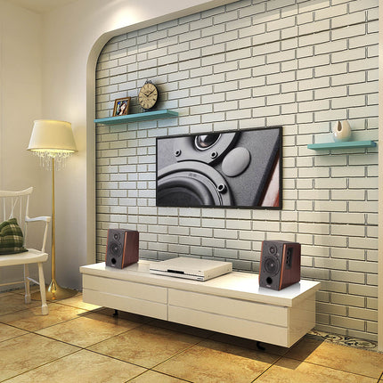 Edifier R1700BT kõlarikomplekt, 2 riiulikõlarit, analoog- ja digitaalühendused, Bluetooth, puidust korpus, puidust ühenduskaablid, kaugjuhtimispult