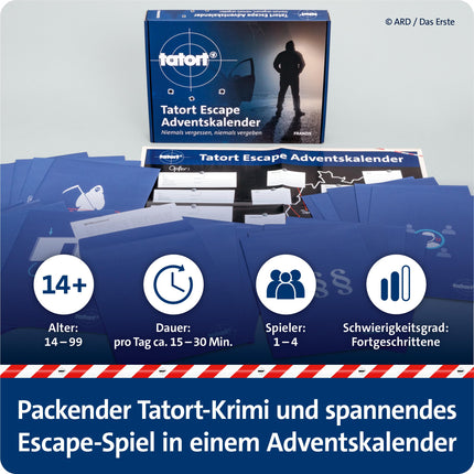 FRANZIS 67227 - Kuriteopaigalt põgenemise advendikalender: Ära iial unusta, ära iial andesta.