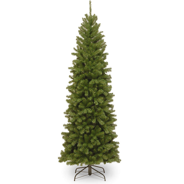 National Tree Company õhuke kunstkuusk, roheline, North Valley kuusk, alusega, 1,8 m