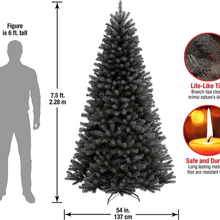 National Tree Company kunstkuusk alusega, North Valley must kuusk – 2,3 m