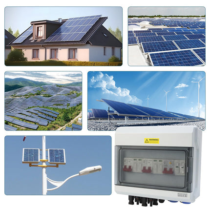 Surge protection PV, 1000V DC 40A Surge protection PV, AC 20A Surge protection PV, Solar lightning protection, Solar junction box IP65 Waterproof