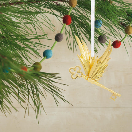 Hallmark Winged Key Premium Metal Ornament Harry Potter and the Philosopher's Stone Harry Potter Tree Decoration Christmas Hanging Ornament Gifts for Christmas