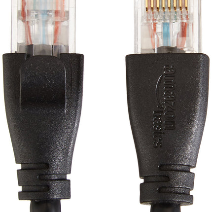 Amazon Basics Ethernet LAN Network Adapter, USB 2.0, 10/100 Mbps &amp; Ethernet Network Cable, RJ45, Cat6, 3 m, 1,000 Mbps
