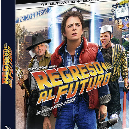 Regreso al Futuro 1-3 (4k Ultra-HD + blu-ray + blu-ray lisad)