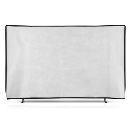 kwmobile 32" TV Cover - Indoor TV Screen Protector Cover - TV Screen Dust Cover - White
