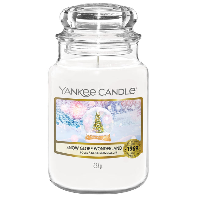 Yankee Candle lõhnaküünal | Suur Snow Globe Wonderland lõhnaküünal purgis | Snow Globe Wonderland kollektsioon | Põlemisaeg: kuni 150 tundi | Ideaalsed kingitused naistele