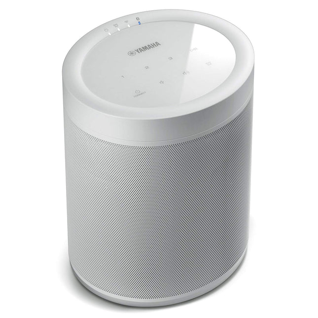 Yamaha MusicCast 20 Soundbox (juhtmevaba kahesuunaline võrgukõlar piiramatuks muusika voogedastuseks – Amazon Alexaga ühilduv mitmetoaline WiFi-kõlar) valge