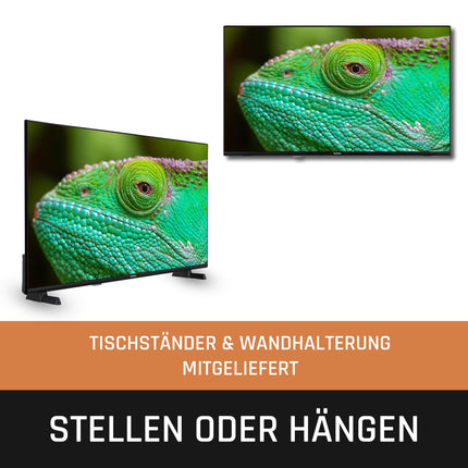 Lenco LED-4044BK - 40-tolline Androidi nutiteler, Full HD, 2024, must