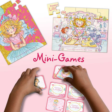 CRAZE Princess Lillifee Advent Calendar Children - Toy Advent Calendar Girls with Princess &amp; Unicorn Figures
