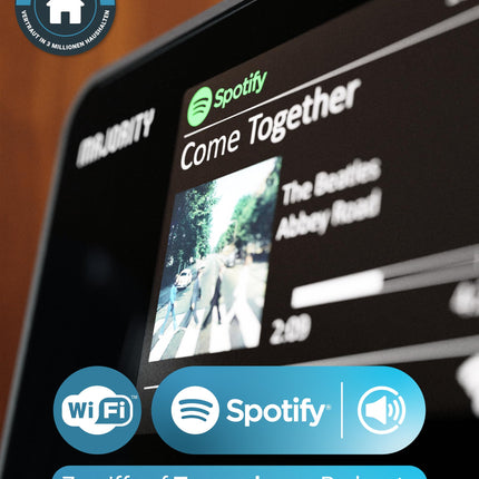 Raadio DAB Plus internetiraadio WLAN-tuuner DAB+ funktsiooniga | Internetiraadio WLAN-adapter Spotify, Bluetooth-ühenduse, kaugjuhtimispuldi ja värvilise ekraaniga | MAJORITY Robinsoni digitaalraadio