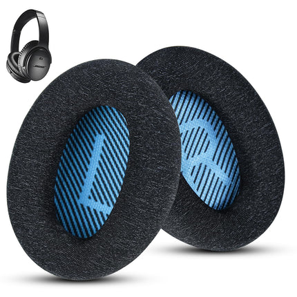 Comfort Ear Pads for Bose QuietComfort 25/QC25 Headphones, Compatible with QC35, QC35ii, QC45, QC15 and More, Exclusive Replacement Styles, s2