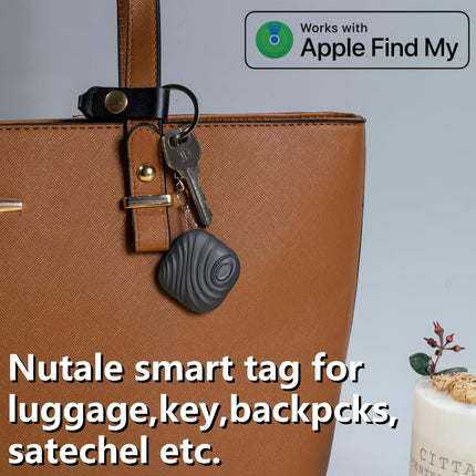 Nutale Air Tag võtmeleidja – AINULT IOS-ile – töötab rakendusega Find My – leia võtmed Bluetooth Finderiga. Jälgija ja lokaator töötab suurepäraselt kadunud esemete jaoks (C-4).