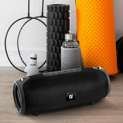 Defender® G22 Bluetooth Speaker – 20W Music Box with TWS, FM Radio, USB, MicroSD, AUX, MP3 Player &amp; Microphone – Portable Speaker with Shoulder Strap, Hands-Free Function &amp; Type-C Charging Port