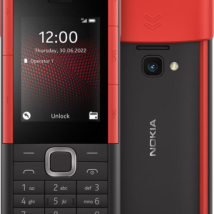 Nokia 5710 Xpress Audio põhitelefon integreeritud juhtmevabade kõrvaklappide, 4G-ühenduvuse, MP3-mängija, juhtmevaba FM-raadio, spetsiaalsete muusikanuppude ja kauakestva akuga (kaks SIM-kaarti) – must