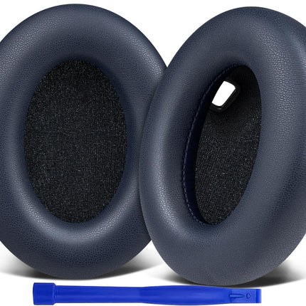 SOULWIT professionaalsed vahetuskõrvapadjad Sony WH-1000XM4 (WH1000XM4) kõrvaklappidele pehme proteiinnaha, mürasummutava vahu ja eriti paksu materjaliga