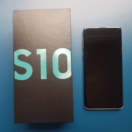 Samsung Galaxy S10 nutitelefon (15,5 cm (6,1 tolli) 128 GB sisemälu, 8 GB muutmälu, prismaroheline) - [Standard] saksa versioon