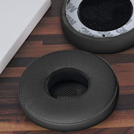 Geekria QuickFit proteiinist nahast vahetuskõrvapadjad JBL Everest 300, V300BT kõrvaklappidele, kõrvapadjad, peakomplekti kõrvapadjad, remondiosad (must)