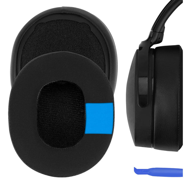 Geekria Sport jahutusgeeliga vahetuskõrvapadjad, mis ühilduvad Skullcandy Crusher Wireless/EVO/ANC, Hesh 3/EVO/ANC ja Venue ANC kõrvaklappidega, varuosad (mustad)