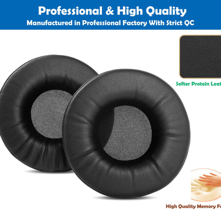 DowiTech Professional kõrvapadjade vahetus, ühildub Sony MDR-RF865R MDR-RF865RK kõrvaklappidega. Nahasõbralikust nahast ja mäluvahust kõrvapadjad.