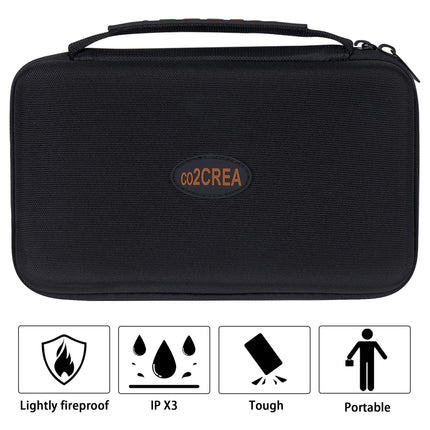 co2CREA Eva universaalne GPS-i hoiukott 6-7-tollistele Tomtom Go 610 6100 6200 Garmin DriveSmart 66 76 86 LGV710 610 GPS-satelliitnavigaatoritele/satelliidikaartidele (17,8 cm / 7 tolli / 15,2 cm / 6 tolli)