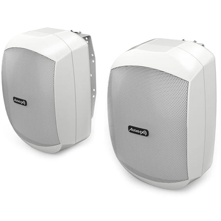 Audibax OVO 4 valge Pareja de Altavoces Pasivos Pared 4 Pulgadas 100v / 8 ohm IP65