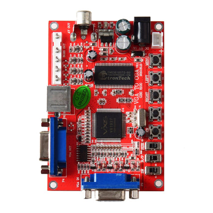 Mcbazel Arcade videomuundurplaat VGA-st CGA-ks RGBS CVBS S-Video videomuundurkaart GBS-8100