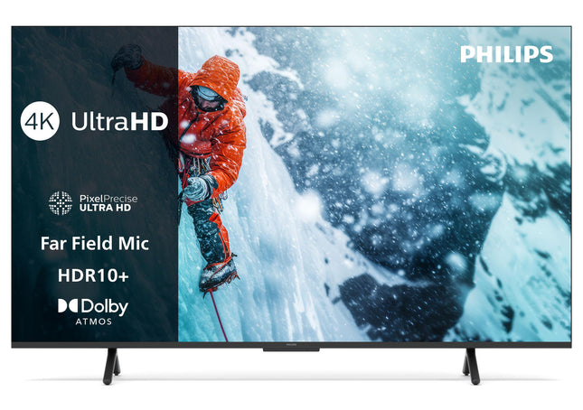 Philipsi 65PUS7200 4K LED-nutiteler - 65-tolline ekraan Pixel Precise Ultra HD, Titan OS platvormi ja Dolby Atmos heliga - Töötab Alexa ja Google Assistantiga