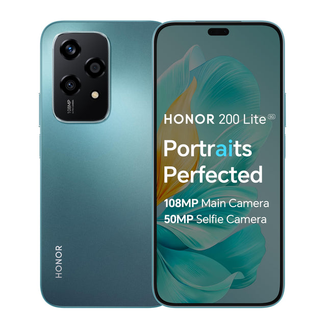 Nutitelefon Honor 200 Lite 6.7 5G topelt nano SIM 256 Go Vert
