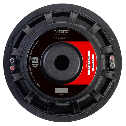 VIBE BD12SPL 12" subwoofer (kahekordne 4 oomi takistus) 1500 W RMS SPL