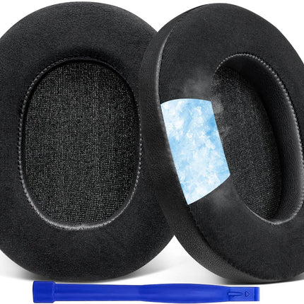 SOULWIT Cooling Gel Replacement Ear Pads for Sony WH-1000XM5 (WH1000XM5) Noise Cancelling Headphones, Ear Cushions with High-Density Noise Isolating Foam, Extra Thickness