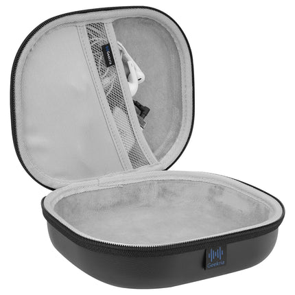 Geekria Headphone Case, Compatible with Skullcandy Crusher ANC, Crusher Evo, Hesh ANC, Hesh Evo Headphones, Replacement Protective Hard Shell Travel Carrying Case