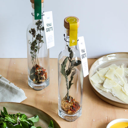 Pineut - Vinaigrette Italian herbs to mix yourself | Dressing bottle | Gift set for birthdays, Christmas