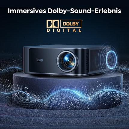 4K Projector【Official Netflix &amp; 36W Dolby Audio】 Toptro 1200 ANSI Smart Projector Home Theater, 1080P Full HD Video Projector with Two-Way Bluetooth WiFi, AI Autofocus &amp; Keystone Correction for Outdoor/Mobile Phone