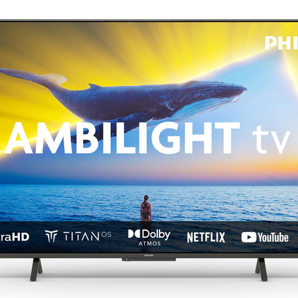 Philips Ambilight 43PUS8109 4K LED nutiteler - 43-tolline koos Philipsi TAB5309 heliribaga