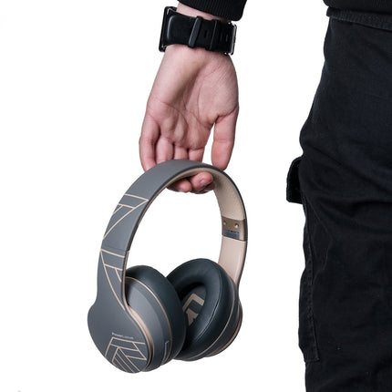 PowerLocus P6 Bluetooth kõrvaklapid, juhtmevabad kõrvaklapid superbassiga, 40-tunnine mänguaeg, mikrofon, häälassistent, passiivne mürasummutus iPhone'ile, Samsungile, iPadile, arvutile, sülearvutile, telerile