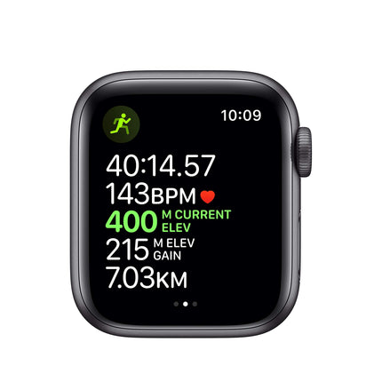 Apple Watch Series 5 40mm (GPS + Cellular) - Space Gray Aluminum Case with Black Sport Band (Refurbished)