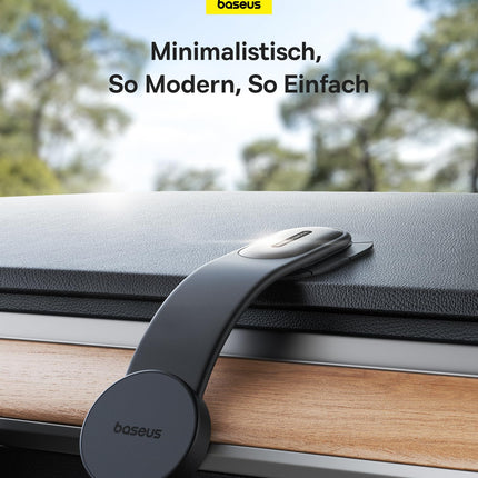 Baseus C02 autotelefoni hoidik magnetiga, magnetiline Magsafe autotelefoni hoidik iPhone'ile ja nutitelefonidele [tugev magnetiline jõud ja turvaline kinnitus] [360° reguleeritav] magnetiline kinnitus autotarvikutele