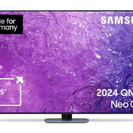 Samsung Neo QLED 4K QN90X teler 55-tolline, Neural Quantum 4K tehisintellektiga protsessor, mini-LED-teler, kvantmaatriksi tehnoloogia, tehisintellekti ülesskaleerimine, nutiteler, mängukeskus, GQ55QN90XATXZG, Saksa mudel [2024]