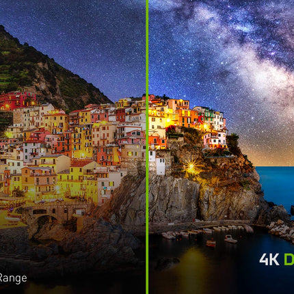 NVIDIA SHIELD Android TV Pro multimeediapleier; 4K HDR-filmid, otseülekanded spordist, Dolby Vision Atmos, tehisintellektiga video suurendus, GeForce NOW Cloud Gaming, integreeritud Google Assistant
