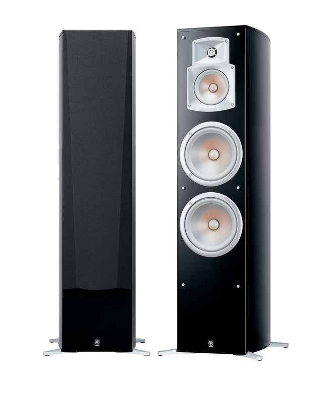 Yamaha NS 777 põrandakõlarisüsteem (3-suunaline bassrefleks, lainejuht-horn, 100W) klaverimust, 1 tk
