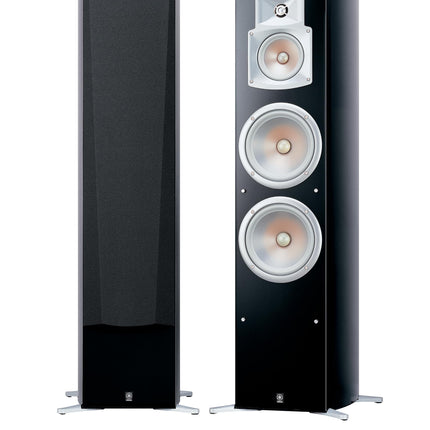 Yamaha NS 777 põrandakõlarisüsteem (3-suunaline bassrefleks, lainejuht-horn, 100W) klaverimust, 1 tk