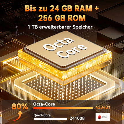 OUKITEL G1 õuetelefon Android 14-10600mAh 24GB+256GB õuetelefon ilma lepinguta 6.52 tolli 48MP+5MP kaamera ehitusplatsi mobiiltelefon kahe SIM-kaardiga IP68/NFC/OTG/GPS/Face ID
