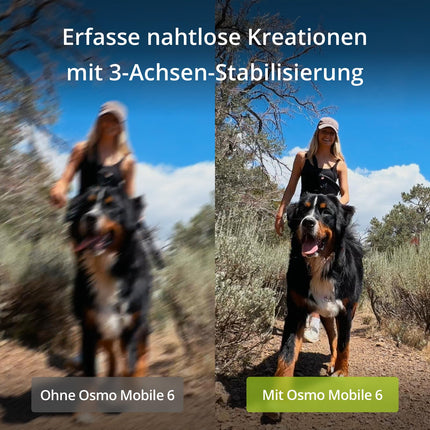 DJI Osmo Mobile 6 stabilisaator iPhone'ile ja Androidile, 3-teljeline mobiiltelefoni stabilisaator, sisseehitatud pikendusvarras, objekti jälgimine, kaasaskantav ja kokkupandav, vlogimise stabilisaator, YouTube TikTok