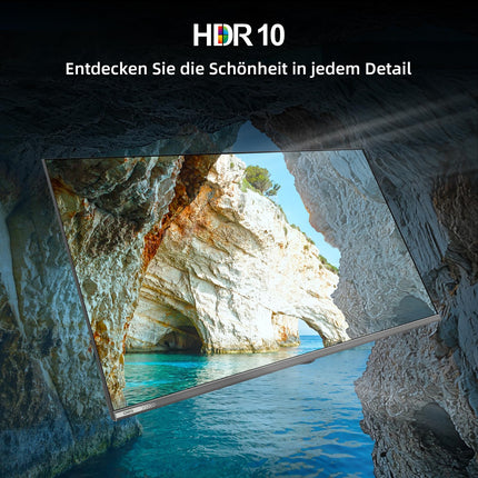 CHIQ 40-tolline (100 cm) nutiteler, FHD HDR10, Google TV, kolmekordne tuuner DVB-C/T/T2/S/S2, Dolby Audio, DBX-TV, sisseehitatud Chromecast, HDMI, USB, metallivaba