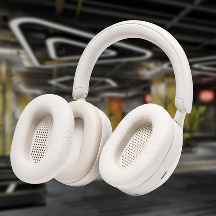 WC SweatZ XM5 &amp; XM6 – Patented Sweat Protection Ear Cushions for Sony WH1000XM5 &amp; WH1000XM6 by Wicked Cushions | Complete 360-Degree Ear Cushion Protection | Silver