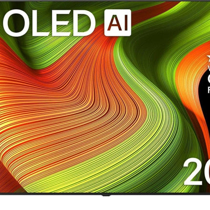 LG OLED77B59LA teler 77-tolline (195 cm) 4K OLED tehisintellektiga teler (α8 Gen2 4K tehisintellektiga protsessor, webOS 25, 120 Hz) [mudeliaasta 2025]