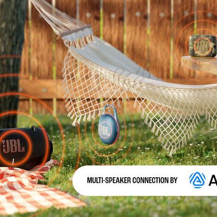 JBL Clip 5 - Pink – Portable Bluetooth speaker with JBL Pro Sound, deep bass, and playtime boost – Waterproof and dustproof – 12-hour battery life