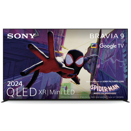 Sony BRAVIA 9 QLED (XR l Mini LED) 65-tolline 4K HDR Google'i nutiteler | Mängufunktsioonid, IMAX Enhanced, Dolby Vision Atmos, Chromecast, AirPlay, 120Hz K65XR90