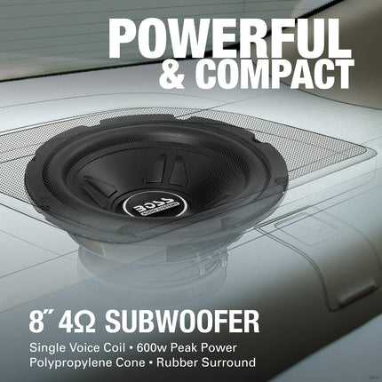 BOSS AUDIO CXX8 Chaos Exxtrem subwoofer 600 W (8 tolli)